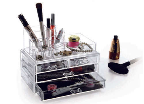 Cosmetic Display Organiser with Drawers
