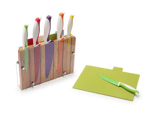 Knife Set 9pc with Cutting Board