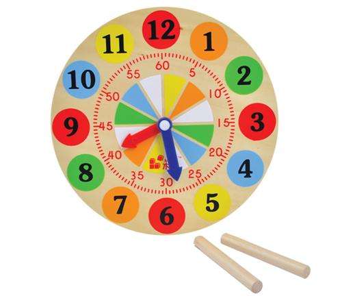 My wooden Learning Clock
