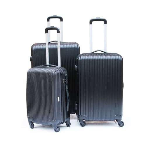 3 Piece Luggage Trolley Set