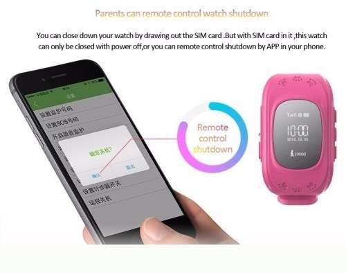 Q50 GPS Tracker Watch For Kids