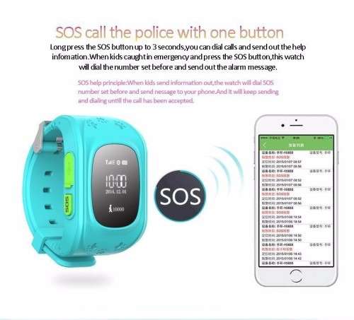 Q50 GPS Tracker Watch For Kids