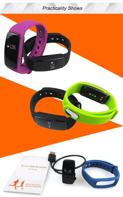ID107HR Fitness Tracker with Heart Rate