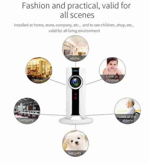 Mini Wifi VR IP Camera