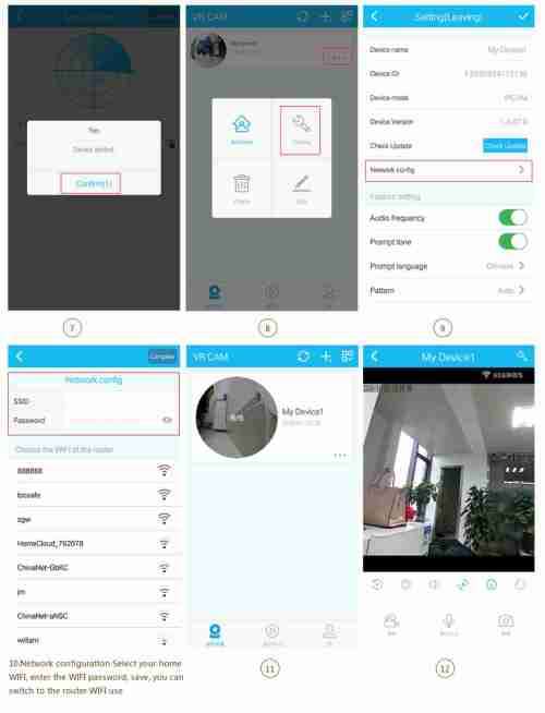 Mini Wifi VR IP Camera