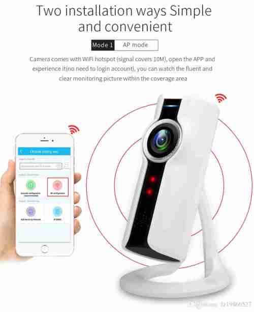 Mini Wifi VR IP Camera