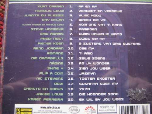 COUNTRY SE 60 GROOTSTE TREFFERS VOL 2 (3CD's) plus JUKEBOX TREFFERS 1,3,4