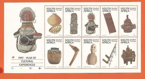 1997 RSA Year of Cultural Experiences - Full Sheet of 10