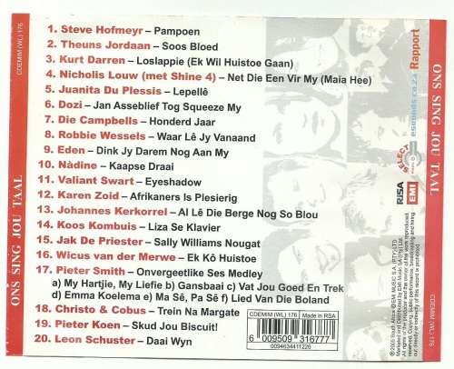 Rapport - Ons Sing Jou Taal - VOL 1