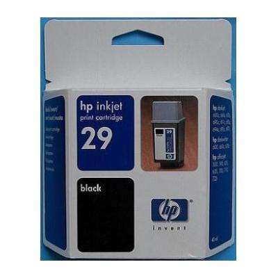 ORIGINAL HP INK CARTRIDGE NO.29 BLACK