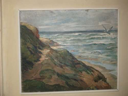Hedwig Brecher Eibuschitz (1880    1959) Seascape  near George