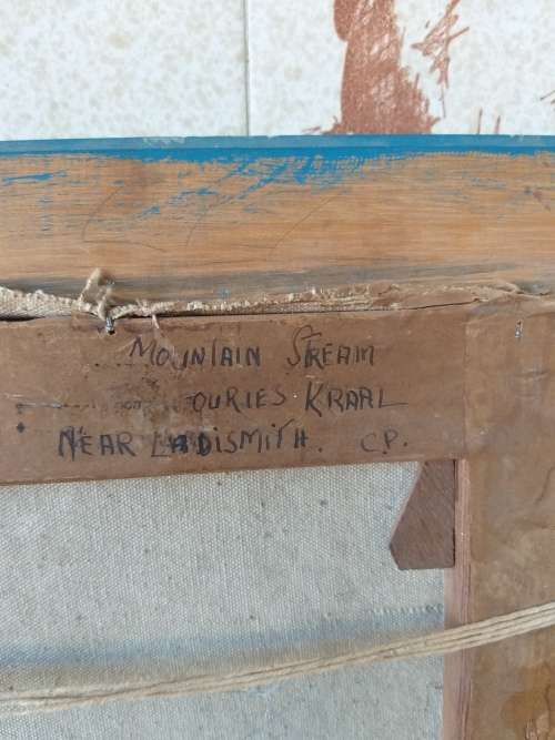 Landscape Oil painting signed Reg Grattan