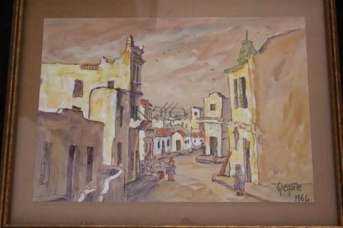 Gregoire Boonzaier - Original Watercolour Painting!