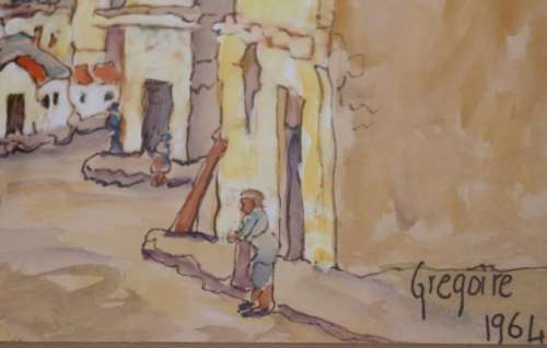 Gregoire Boonzaier - Original Watercolour Painting!