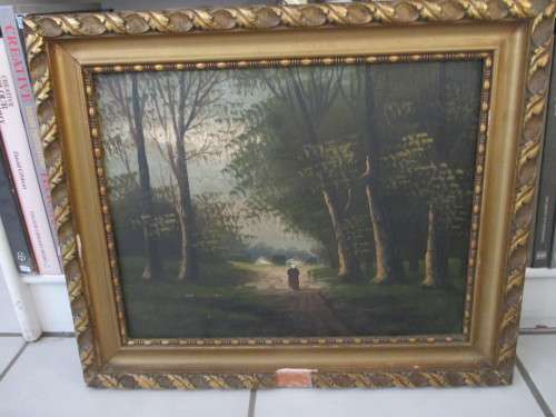 2 Antique Oil Paintings