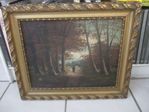 2 Antique Oil Paintings