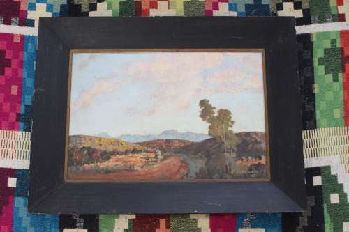 Oil Painting by Jc Jordaan 1942