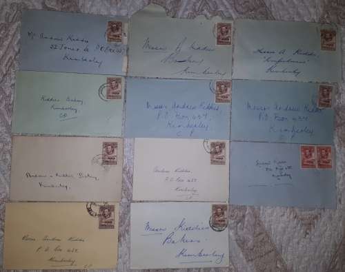 32 Postal Covers - Rhodesia and Bechuanaland