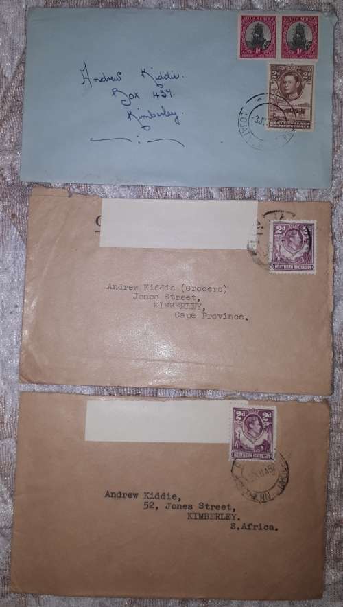 32 Postal Covers - Rhodesia and Bechuanaland
