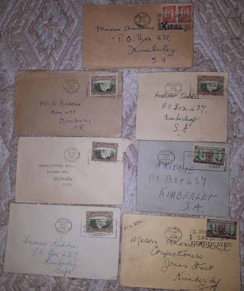 32 Postal Covers - Rhodesia and Bechuanaland