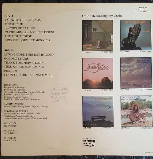 Cathy Viljoen - Thank You