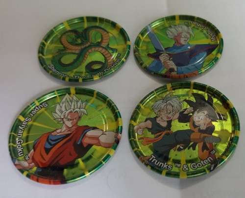 Dragonball Z - Click metal Tazos