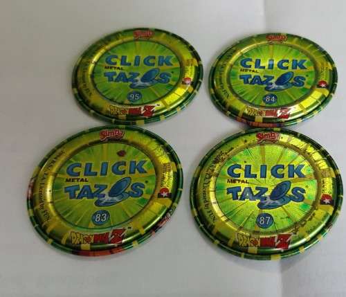 Dragonball Z - Click metal Tazos