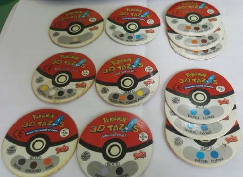 POKEMON - TAZOS 3D