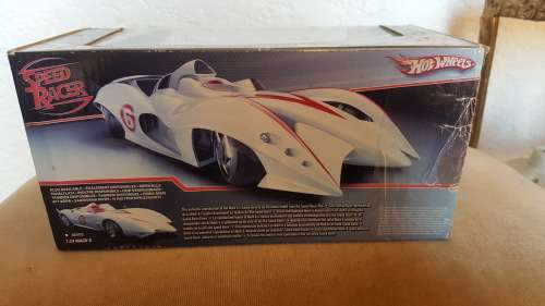 HOT WHEELS SPEED RACER 1:24 SCALE DIE-CAST CAR MACH 6 NIB 2007