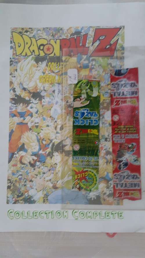 DRAGONBALL Z TAZOS METAL TAZOS FULL COLLECTION