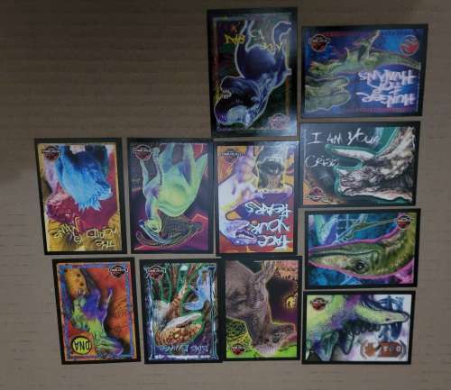 The Lost World: Jurassic Park complete card collection