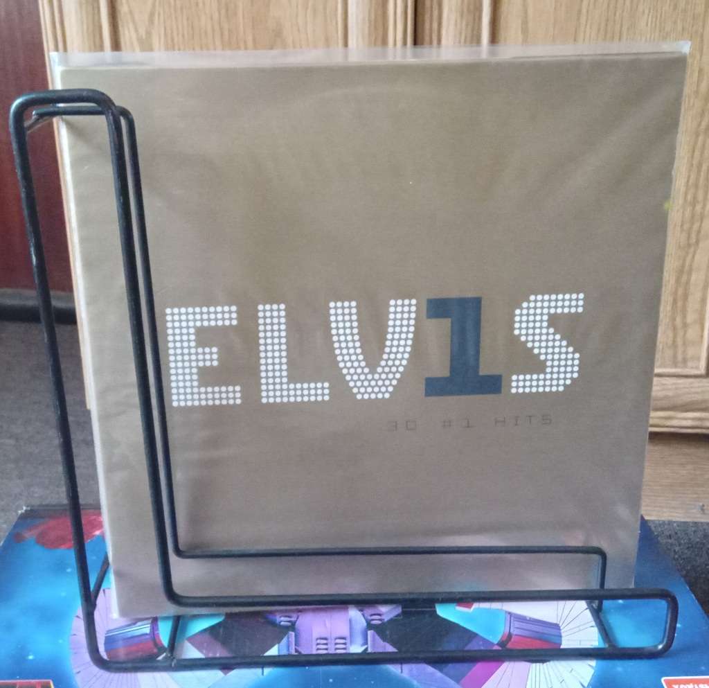 Vinyl Record Storage Rack Album Display Rack