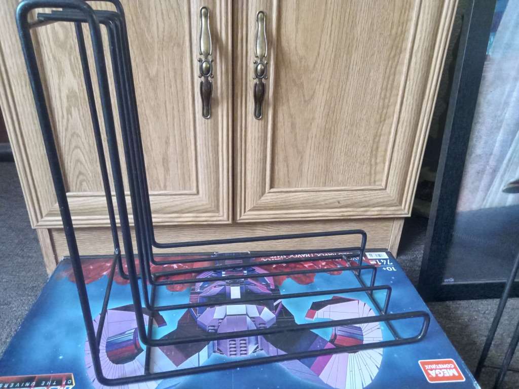 Vinyl Record Storage Rack Album Display Rack