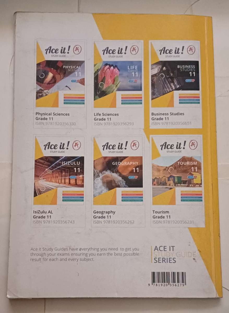 CAPS ACE IT! STUDY GUIDE HISTORY GRADE 11