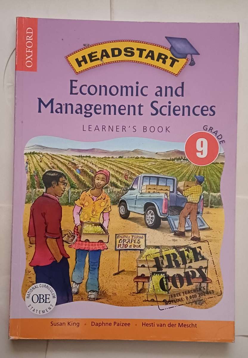 OXFORD HEADSTART ECONOMIC AND MANAGEMENT SCIENCES LEARNER'S BOOK GRADE 9