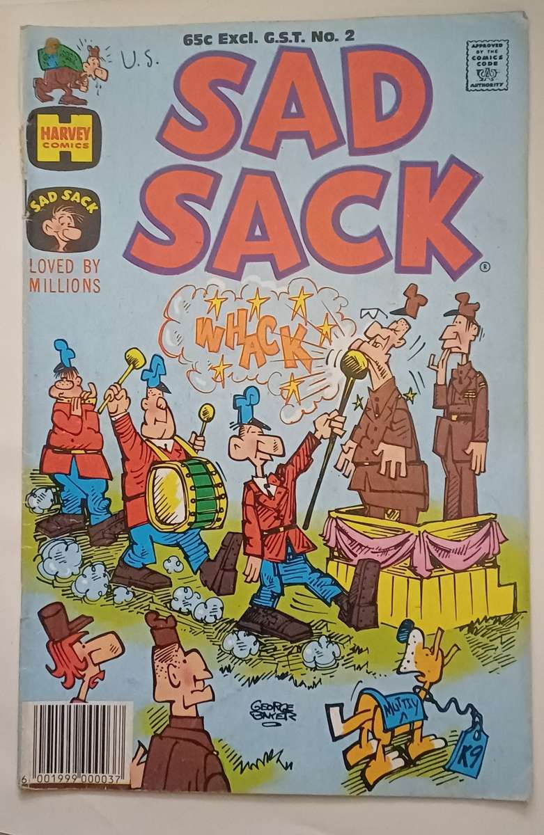 HARVEY COMICS - SAD SACK NO 2