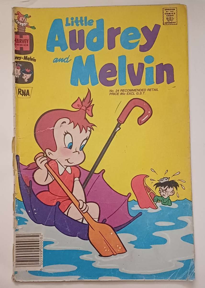 HARVEY COMICS - LITTLE AUDREY AND MELVIN NO 24