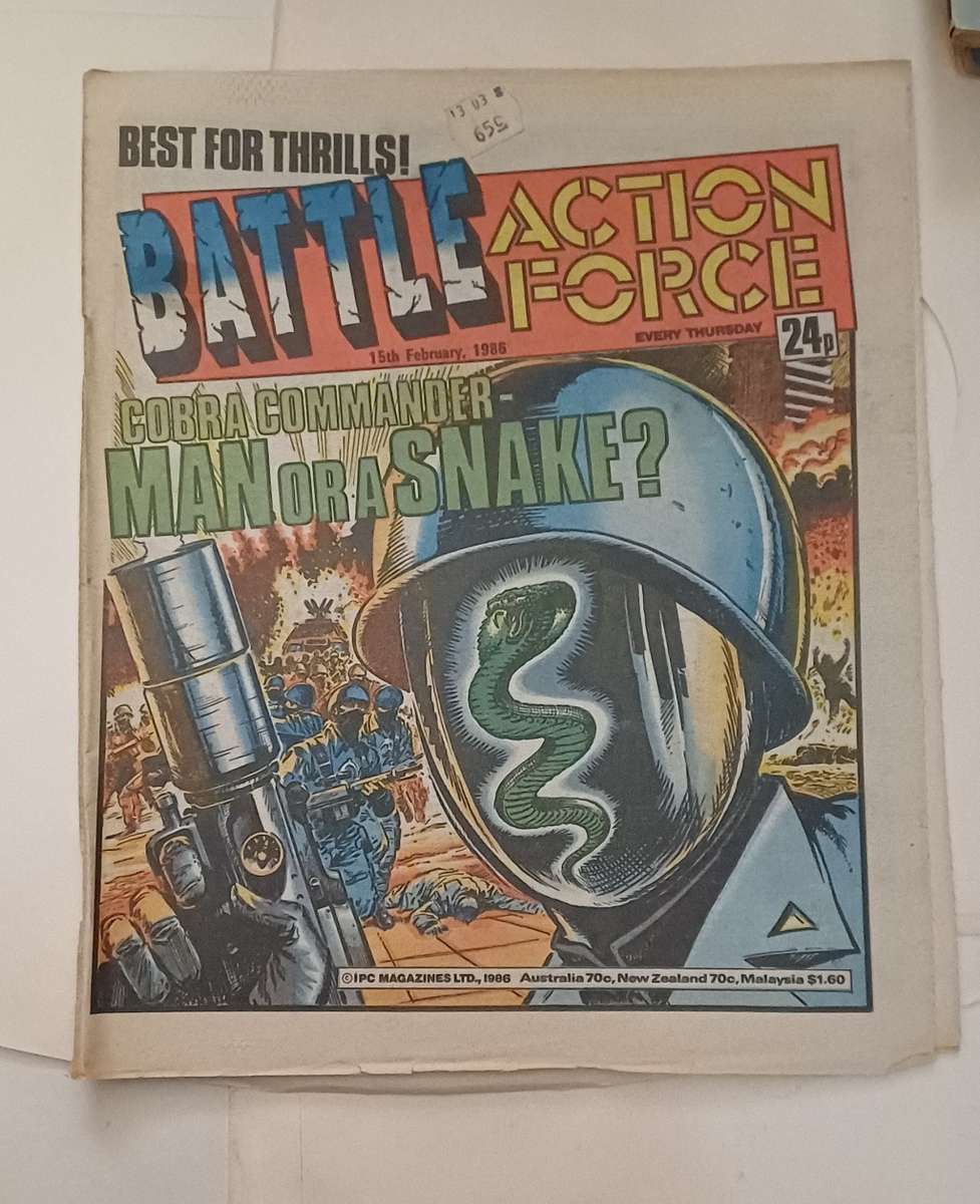 BATTLE ACTION FORCE - MAN OR A SNAKE?