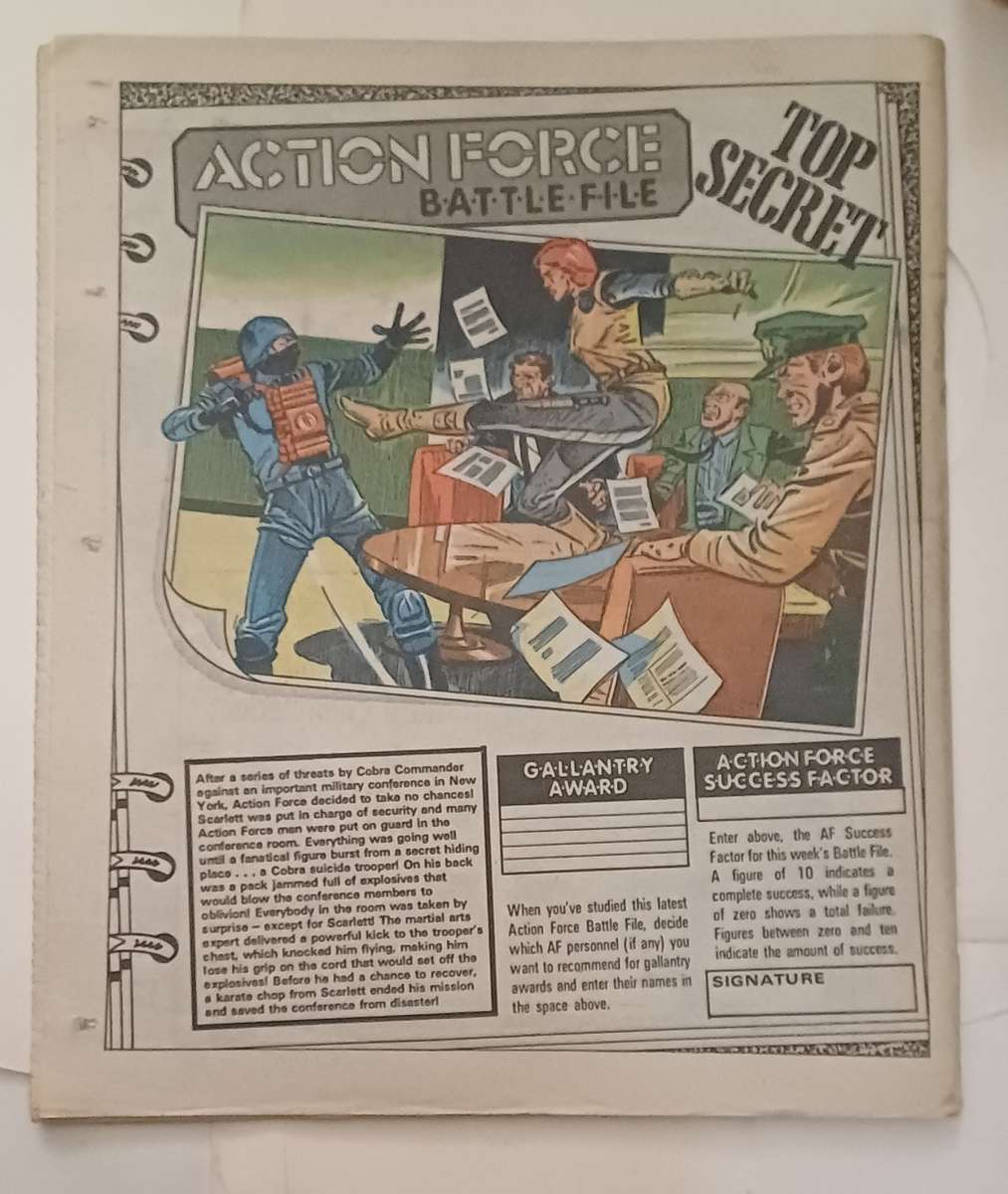 BATTLE ACTION FORCE - MAN OR A SNAKE?