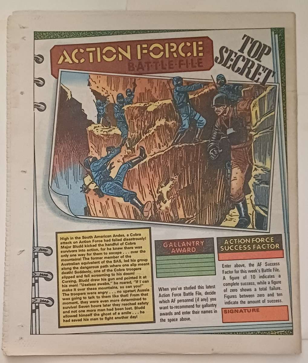 BATTLE ACTION FORCE - A NIGHTMARE FOR IAN WILSON!