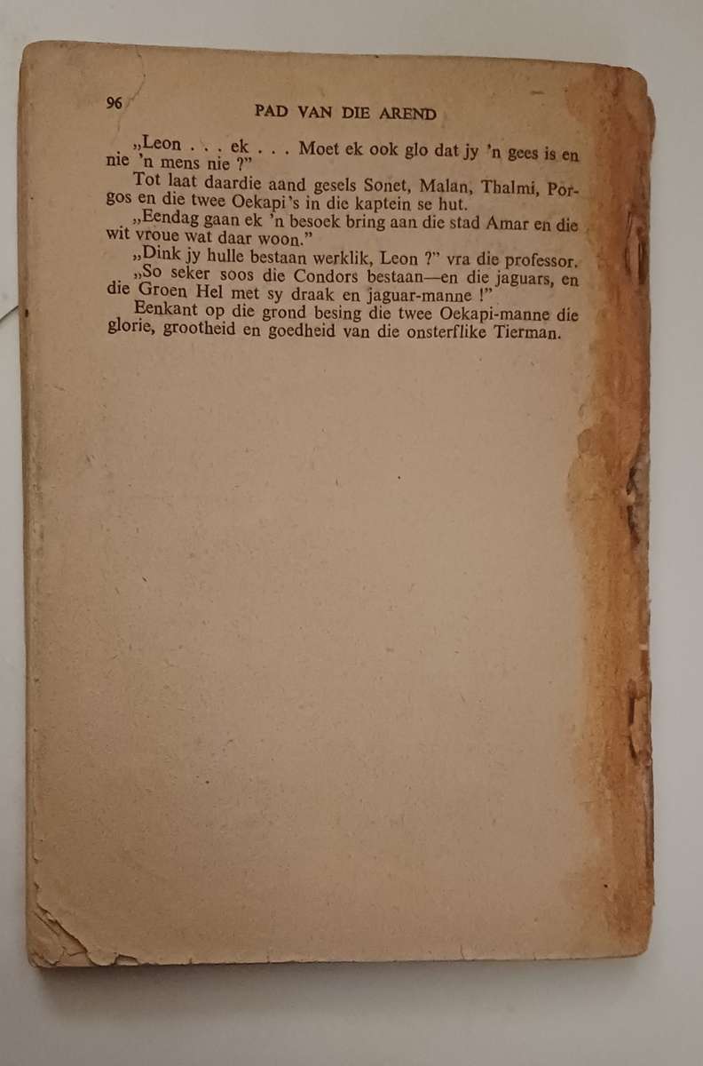 DIE SWART LUIPERD REEKS NO 16 - PAD VAN DIE AREND