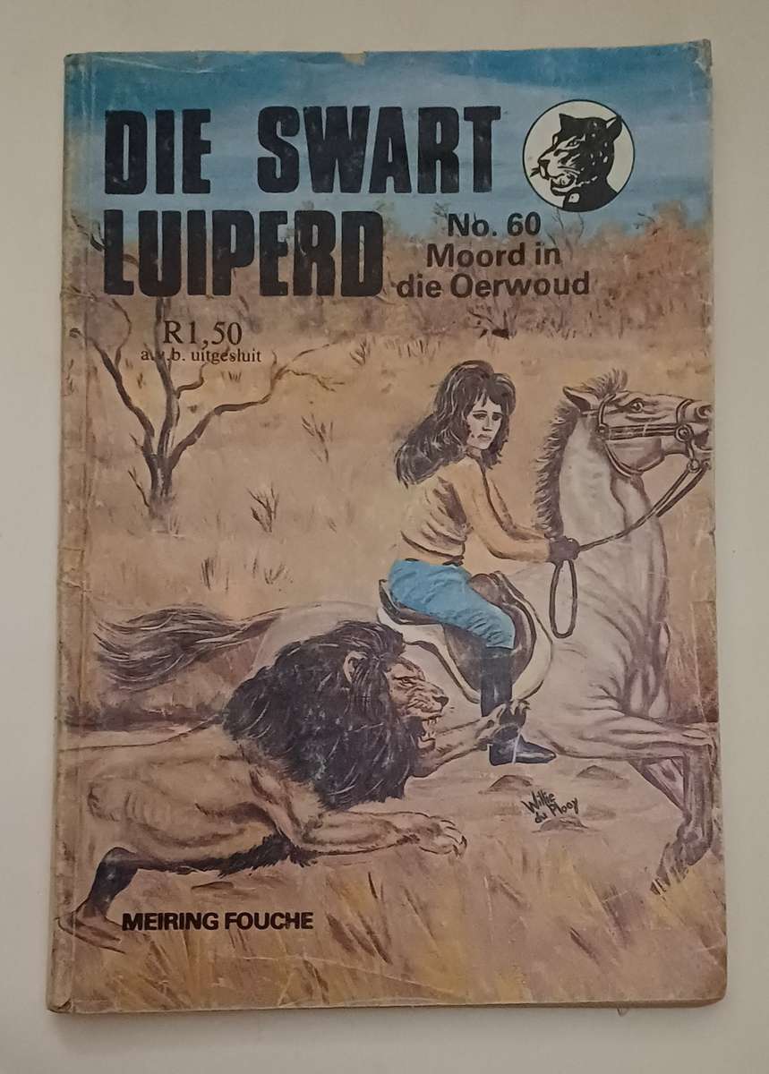 DIE SWART LUIPERD REEKS NO 60 - MOORD IN DIE OERWOUD
