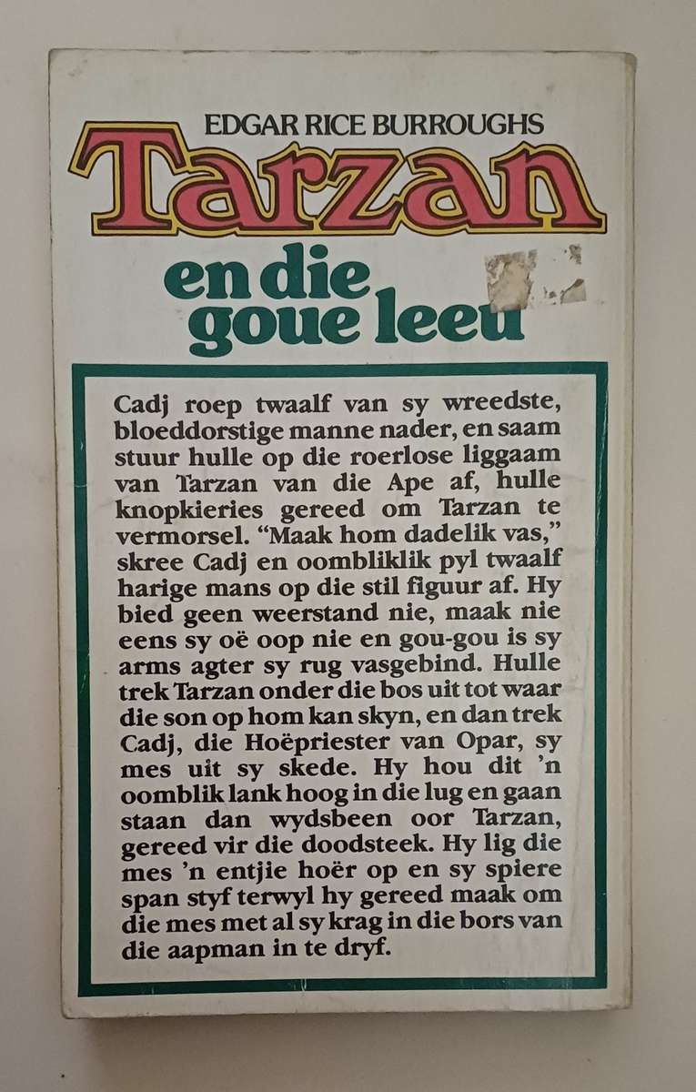 TARZAN 9 - EN DIE GOUE LEEU