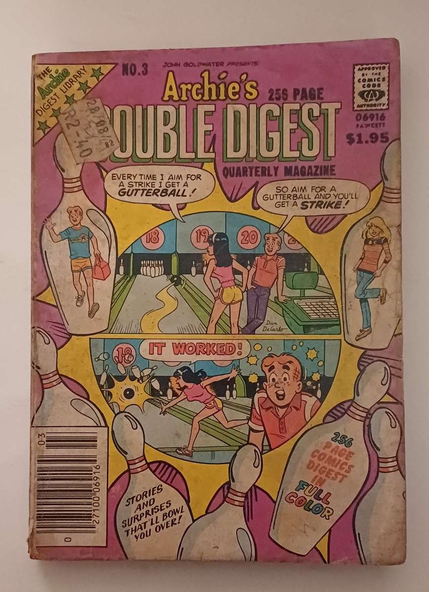 ARCHIE DIGEST LIBRARY - ARCHIE DOUBLE DIGEST NO 3