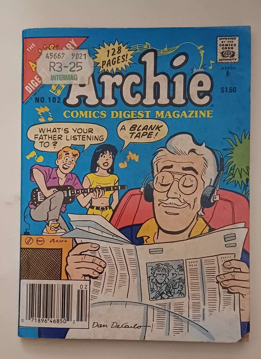 ARCHIE DIGEST LIBRARY - ARCHIE NO 102