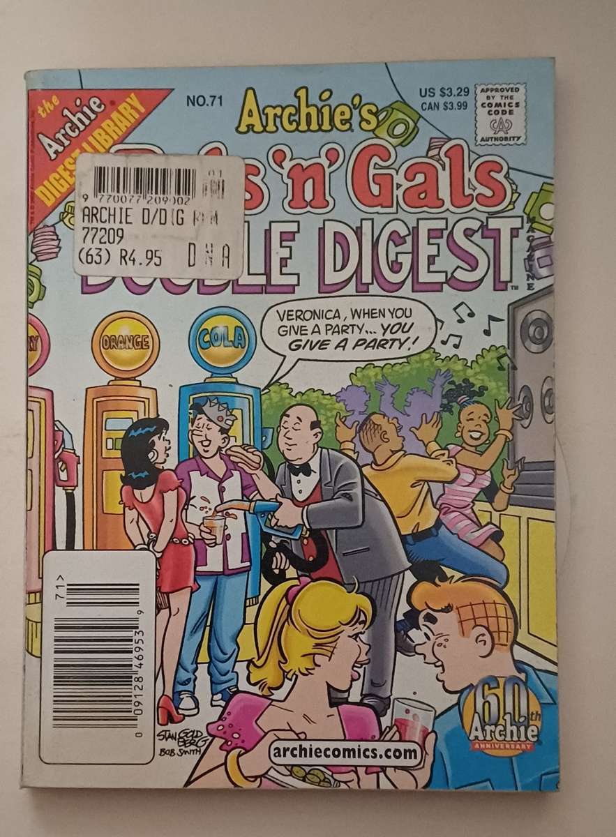 ARCHIE DIGEST LIBRARY - ARCHIE DOUBLE DIGEST NO 71