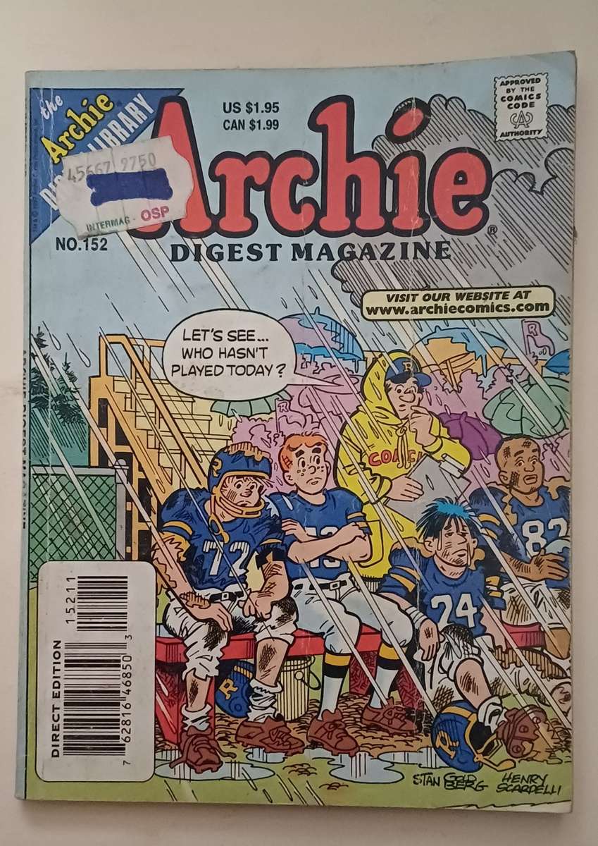 ARCHIE DIGEST LIBRARY - ARCHIE NO 152