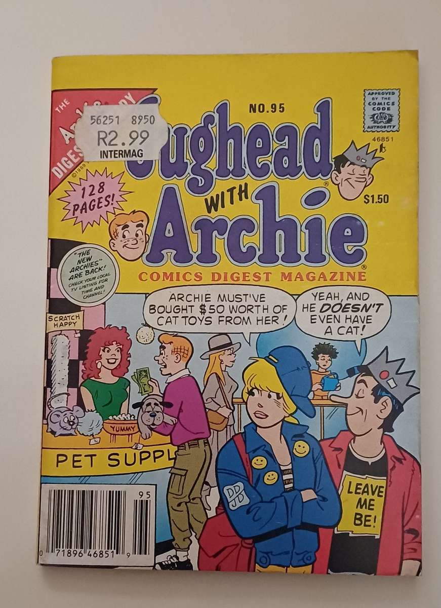 ARCHIE DIGEST LIBRARY - JUGHEAD WITH ARCHIE NO 95