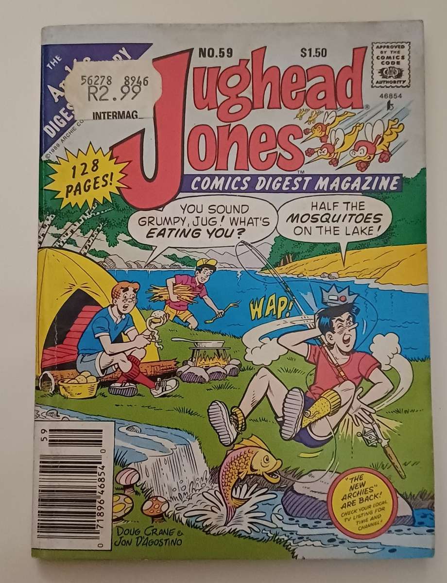 ARCHIE DIGEST LIBRARY - JUGHEAD JONES NO 59