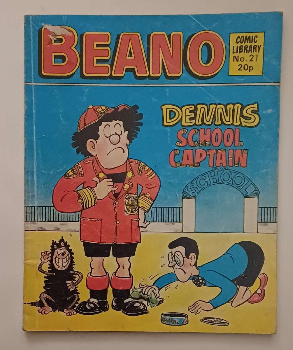 BEANO - DENNIS SCHOOL CAPTAIN NO 21